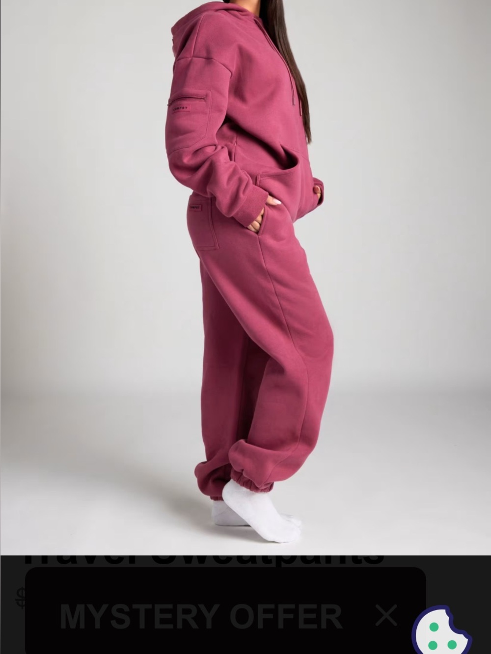 COMFRT Berry Travel Sweatpants - DND
